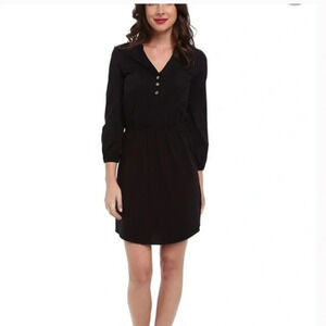 Lilly Pulitzer Beckett Black Shirt Dress